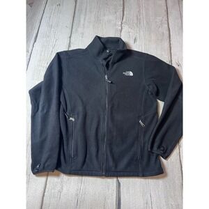 The North Face Fleece‎ Jacket Mens M Black Full Zip